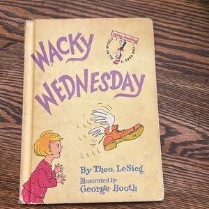 WACKY WEDNESDAY VINTAGE BOOK